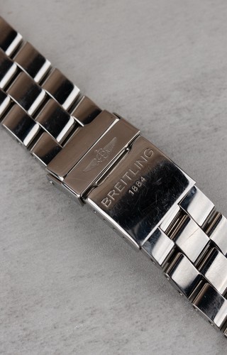 Bracciale breitling spazzolato - bracciale,