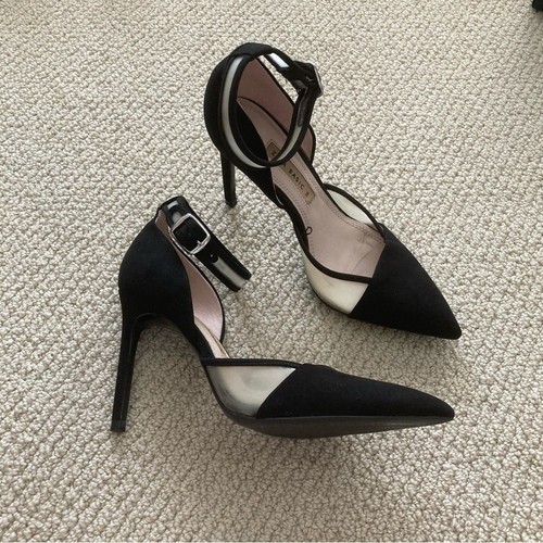 Scarpe zara basic nere punta - scarpe,