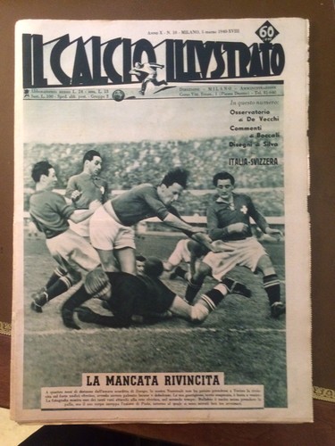 Calcio illustrato 1940 - 1940, n°
