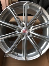 4 CERCHI IN LEGA 20" X LAND ROVER EVOQUE VELAR VOLVO XC40 XC60 SILVER DIAMANTATO