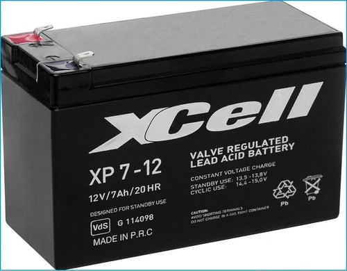 Batteria piombo 12v 7ah - 12v,