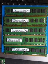 KIT MEMORIA RAM 8GB (2X 4GB) DDR3 PC3-12800U 1600MHz 240PIN 1Rx8 DESKTOP SAMSUNG