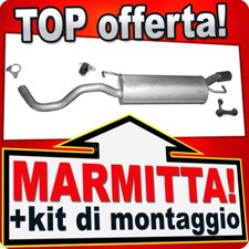 Silenziatore Posteriore per