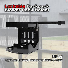 Zaino porta soffiatore con serratura per camion paesaggio aperto/chiuso e rimorchio