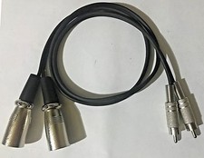 CAVO DA 2 XLR CANNON MASCHIO A
