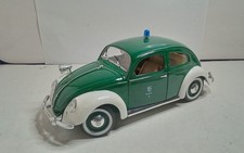 MAISTO 1/18 VW VOLKSWAGEN COCCINELLE  POLICE FLORIAN 4 BON ETAT SANS BOITE gé C1
