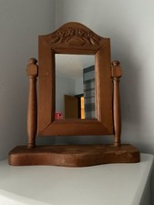 Specchio vintage in legno