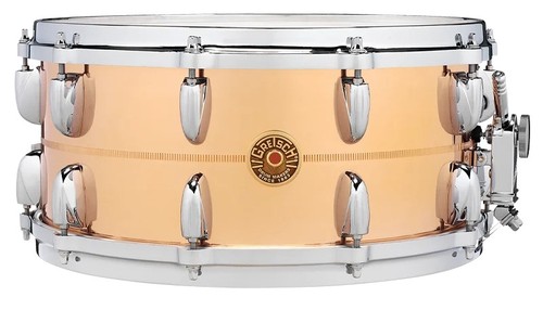 Gretsch 5x14 rullante - gretsch, bronzo