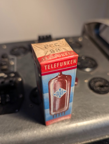 Sealed telefunken pcc88 new - telefunken,