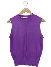 Zara top lavorato - top, a