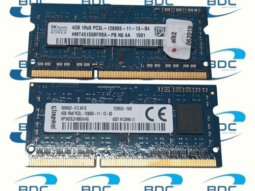 Ram memorie 8gb 2x4gb laptop - 8gb,