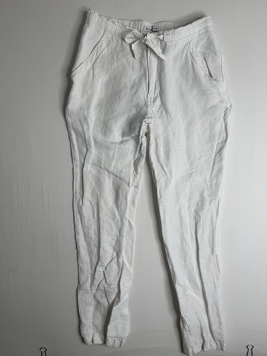Pantalone uomo bianco cubavera - pantalone,