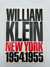 William Klein New York 1954-1955 SFMoMA Exhibition Catalogue 1995 Photography