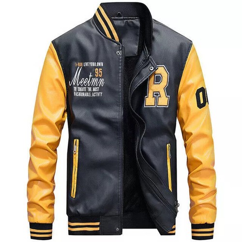 Giacca bomber uomo giallo - bomber,