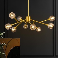 9-Light Sputnik Chandeliers
