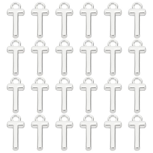 Ciondoli charm lettera 50 - charm, lettera,