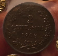 Moneta 2 Centesimi 1906