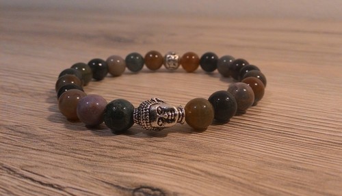 Bracciale uomo donna pietre - in,