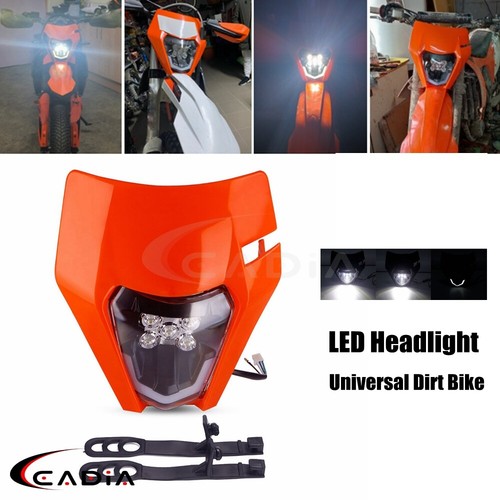 Led headlight for ktm exc - headlight,
