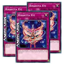 3x RINASCITA XYZ • (Xyz Reborn) • Comune • STAX IT019 • 1Ed • Yugioh! ANDYCARDS