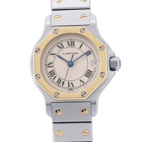 Cartier santos ottagonale - santos,