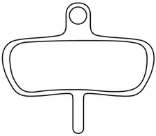 Pastiglie freno bici a disco