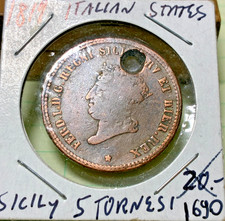 1819 Italian States, Sicily 5