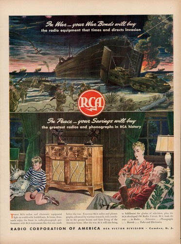 1944 radio corporation america - radio,