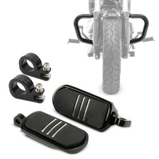 Paramotore + Poggiapiedi 38mm compatibile con moto custom 883 04-10 FS3 nero
