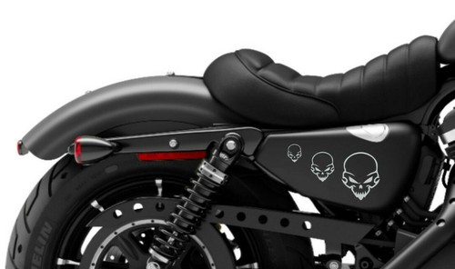 Adesivo teschio auto moto
