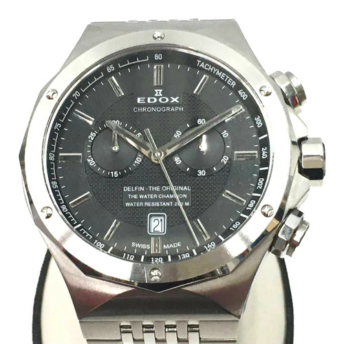 Cronografo edox delfin - edox, argento