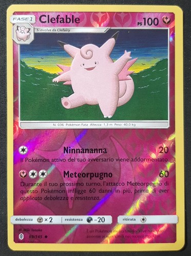 Clefable 145 holo - clefable, 89/145