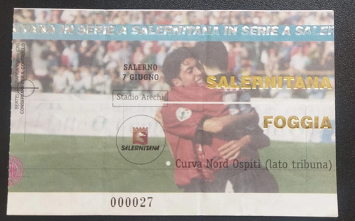 Biglietto calcio originale - calcio,