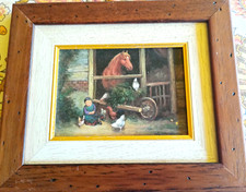 Bellissimo piccolo dipinto a