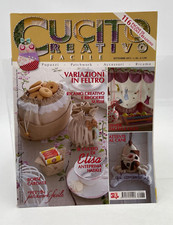 Cucito Creativo facile n. 66 2013 variazioni di feltro tende taglia e cuci