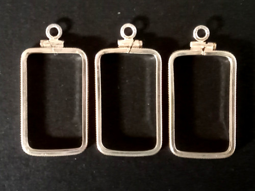 Lunetta argento sterling 4 - argento, 1/4