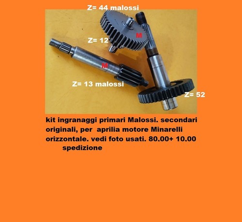 Ingranaggi primari malossi - primari,