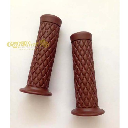 Manopole grips marrone - , 7/8"