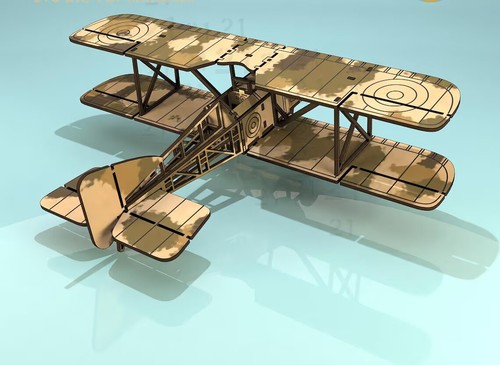 Modellino aereo puzzle - , 3d