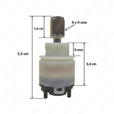 Cartuccia rubinetto Franke 25 mm Akros Hexis Evos Neptune Quantum 133.0503.598