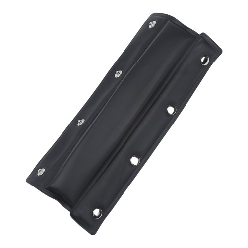 Cerchietto pelle nera - in,