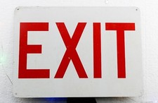 Insegna industriale vintage -