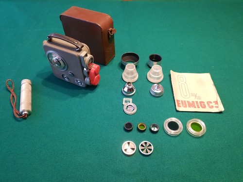 Cinepresa 8mm eumig c3 - 8mm,