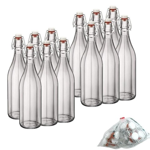 Pezzi bottiglia costolata - 12,