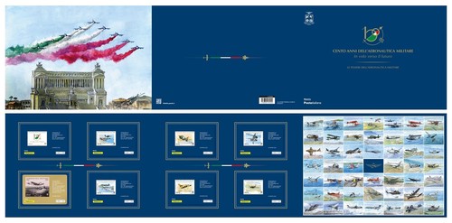 Folder aeronautica tessere - aeronautica,