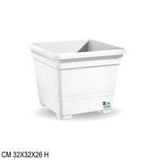 VASO QUADRATO CM 32X32X26 H
