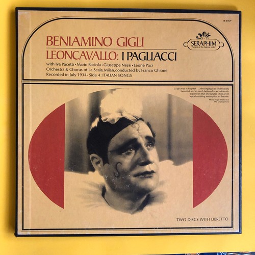 Leoncavallo pagliacci gigli - pagliacci,