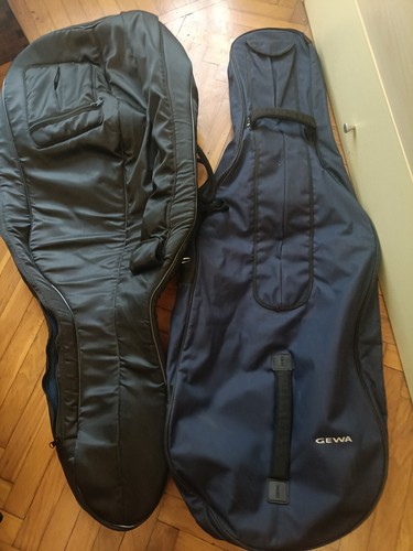 Due custodie per - per, violoncello