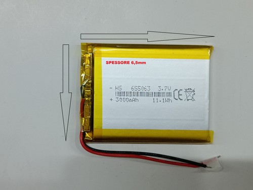 Batterie litio polimeri - batterie, di