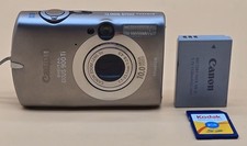 Canon Ixus 900 Ti fotocamera digitale guscio in titanio. Senza caricatore. 